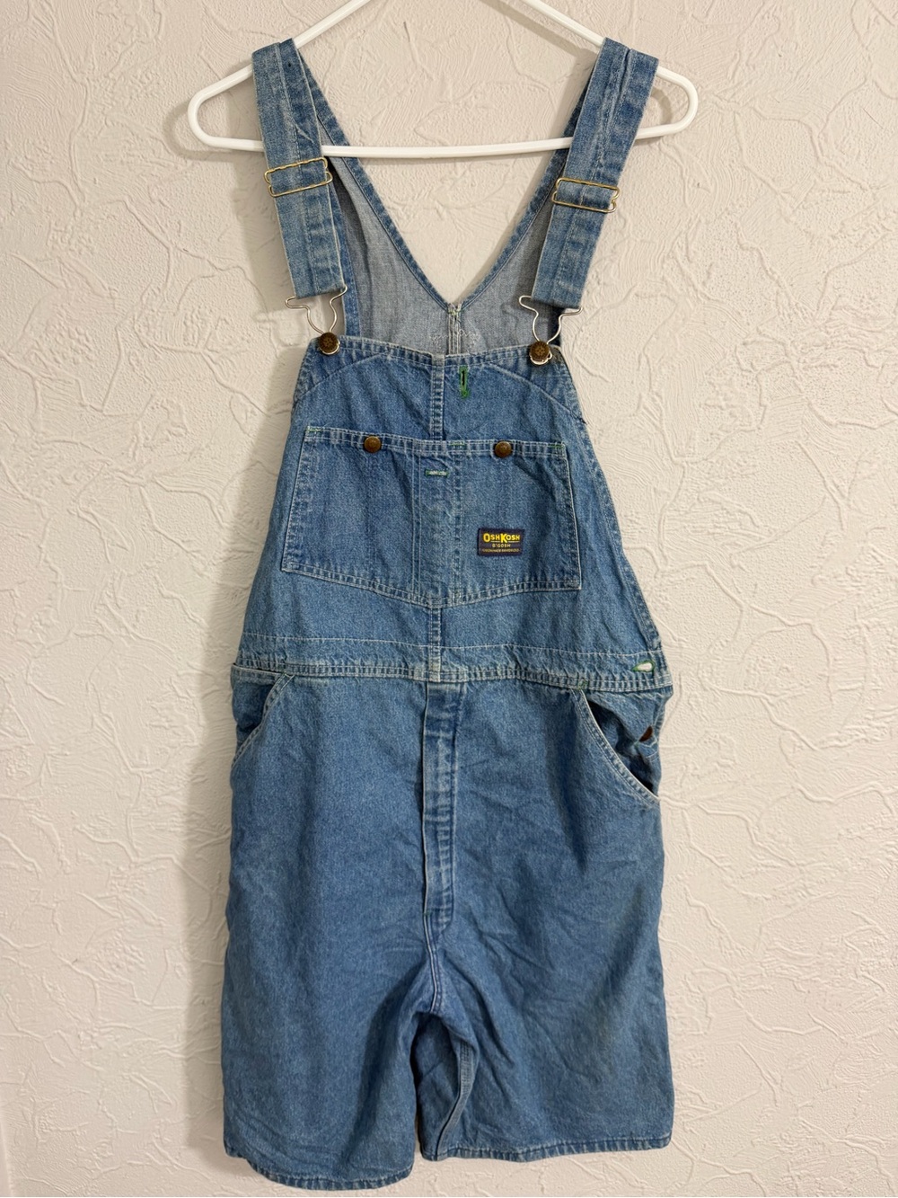 Vintage OshKosh B’Gosh Men's 36 Bib Overalls Vestbak Jean UNION MADE SANFORIZED